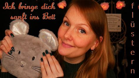 ASMR Ich bringe dich ins Bett deutsch flüstern Personal Attention