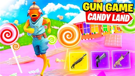 Candy Land Gun Game Fortnite Creative Youtube