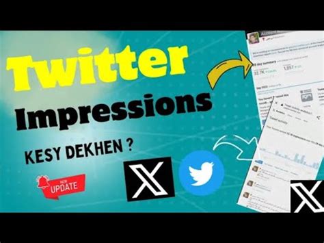 How To Check Total Impressions On X Twitter Check Impression And