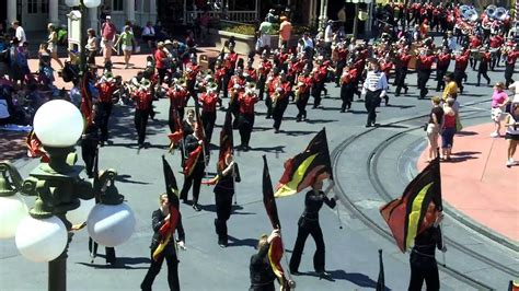 Slhs Marching Band At Magic Kingdom Youtube