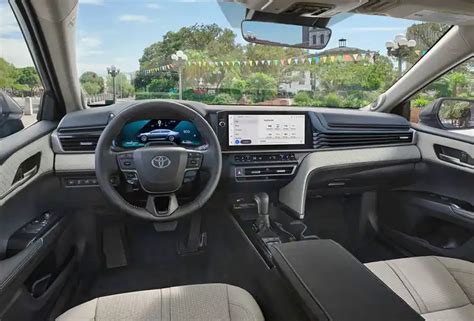 2025 Toyota Camry interior. - BurlappCar