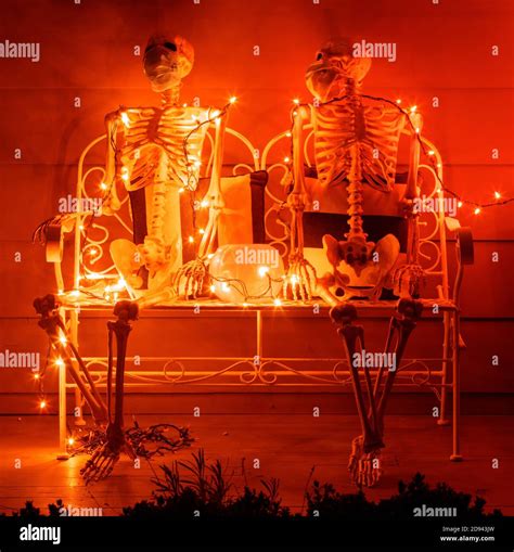 Skeleton sitting on bench hi-res stock photography and images - Alamy