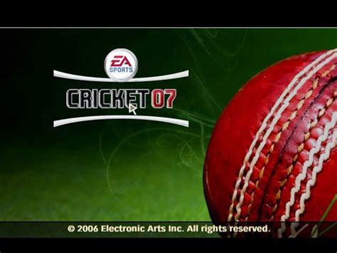 Buy EA Sports - Cricket 2007 - Pc Game copy Online @ ₹199 from ShopClues