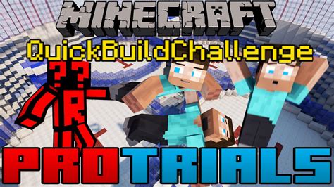 Minecraft Quick Build Challenge Pro Trials Changes On The Horizon