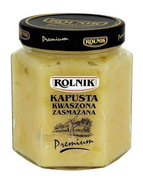 ROLNIK Kapusta kwaszona zasmażana 530g Rolnik Sklep EMPIK