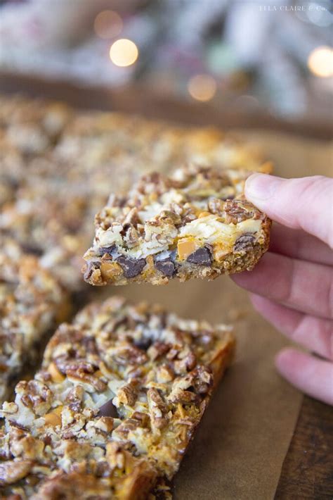 Magic Bars The Best 7 Layer Bars Ella Claire And Co