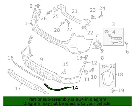 2019 2020 Hyundai Santa Fe Outer Molding 86691 S2020 QuirkParts