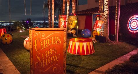 Ominous Vintage Carnival Freakshow | Kristin Banta Events | Los Angeles ...