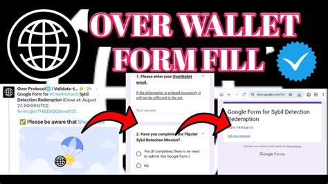 Over Wallet Form Fillover Wallet Kyc Verificationover Wallet