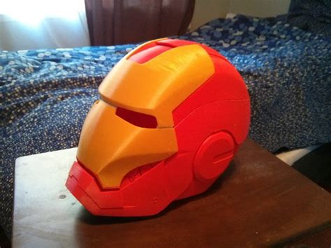 3D Printed IRON MAN HELMET by peterramos885 | Pinshape