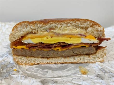 Review Wendy S Breakfast Baconator