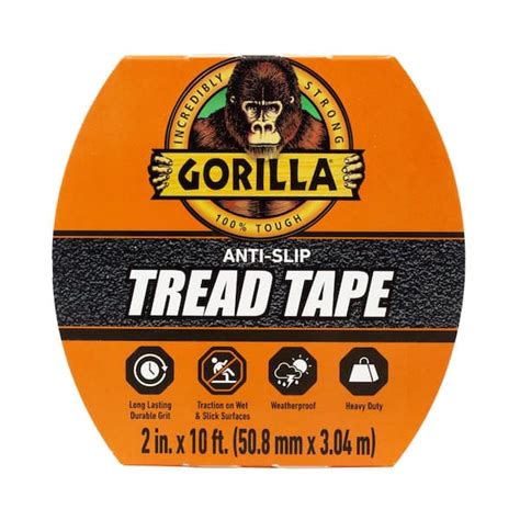 Gorilla Glue Ft Anti Slip Tread Tape Roll The Home Depot