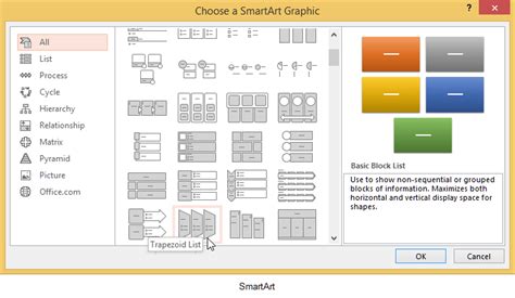 How To Use SmartArt Graphics In PowerPoint 2013