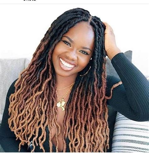 Full Lace Faux Locs Wigdreadlocks Wig Full Lace Wig Goddess Etsy In 2022 Curly Faux Locs