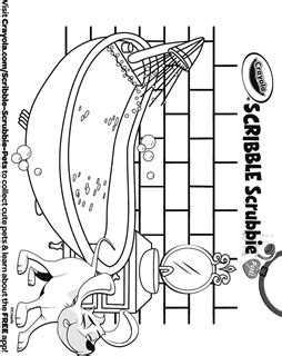 Scribble Scrubbie Pets | Free Coloring Pages | crayola.com