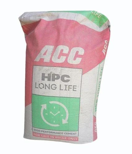 Acc Hpc Long Life Cement Packaging Size Kg At Rs Bag In Patna