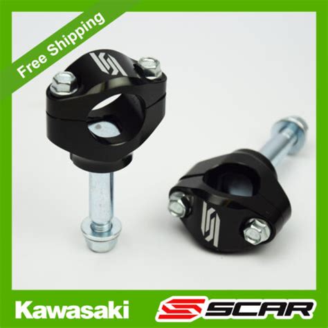 OVERSIZE HANDLE FAT BAR CLAMP MOUNT TRIPLE KAWASAKI KXF KX F 250 450