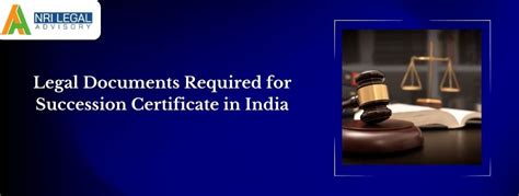 Legal Heir Certificate Succession Certificate Nri S Guide