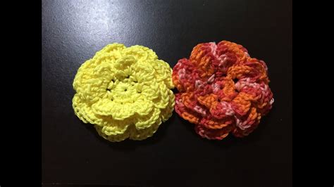 Tuto Fleur Au Crochet AlextitiaTutoCrochet YouTube