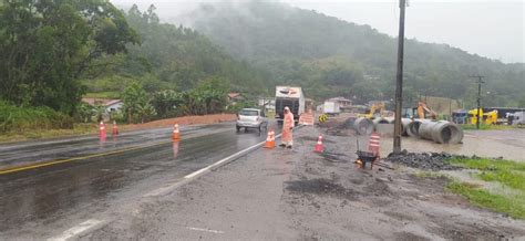 DNIT Fala Sobre As Obras Emergenciais Na BR 470 E Informa Rotas