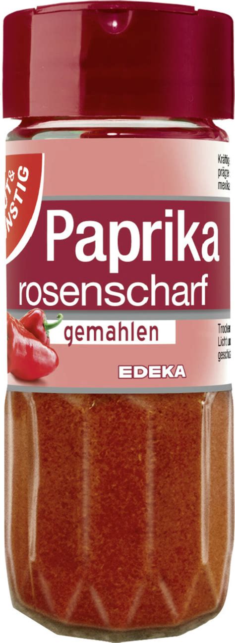 Gut Günstig Paprika rosenscharf 50G von Edeka24 für 0 89 ansehen