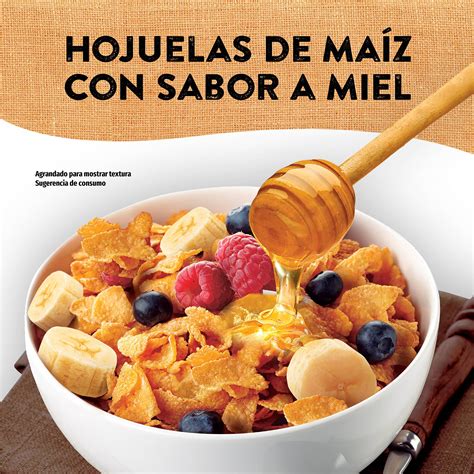 Cereal Kelloggs® Corn Flakes Miel Hojuelas De Granos De Maíz De