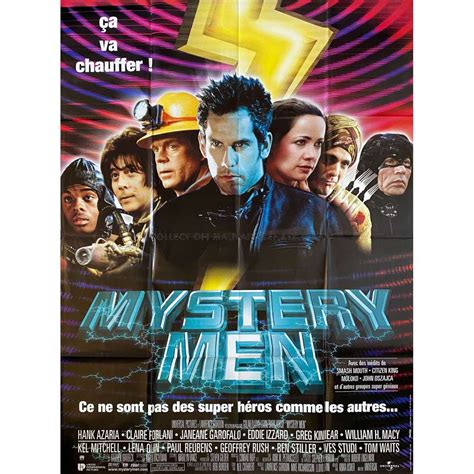 MYSTERY MEN French Movie Poster - 47x63 in. - 1999