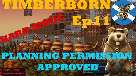 Planning Permission Approved Timberborn Hard Mode Ep Youtube