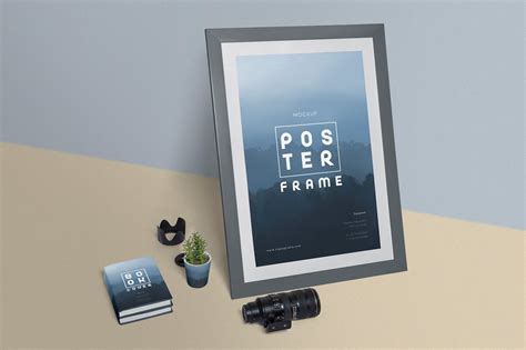 Poster Frame Mockups Photoshop Templates Creative Market