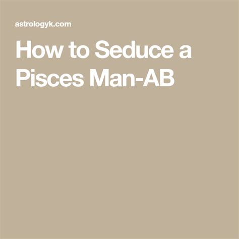 Powerful Signs A Pisces Man Secretly Likes You Artofit