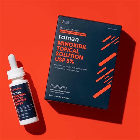 Roman Minoxidil Tratamiento De Pérdida De Cabello Para Hombre