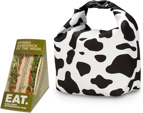 Insulated Snack Bag- Women Reusable Sandwich & Snack Bags, Leakproof ...