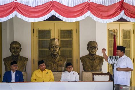 Golkar Dan PAN Resmi Dukung Prabowo Maju Pilpres 2024 ANTARA News