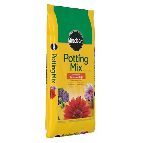 Miracle Gro 2 Pack 2 Cu Ft Potting Soil Mix In The Soil Department At