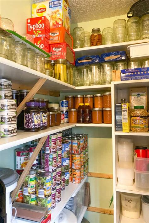 Working Prepper Pantry List With Guide To Stocking Adventures Of Mel