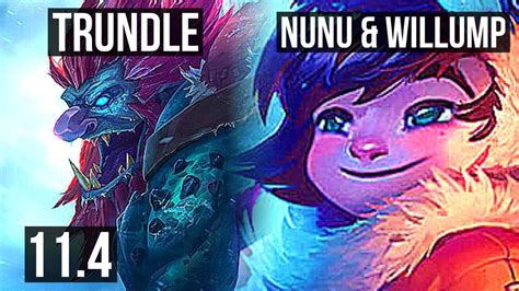 Trundle Vs Nunu And Willump Jungle 7113 Br Diamond V114 Youtube