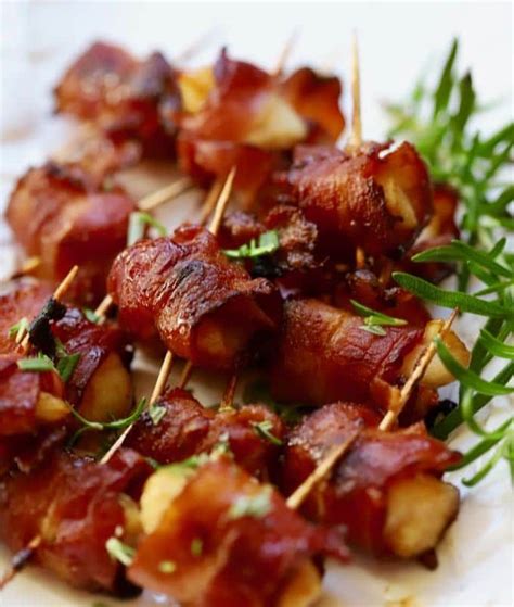 Easy Marinated Bacon Wrapped Scallops Recipe Bacon Wrapped Scallops