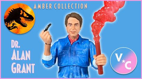 Jurassic World Amber Collection Dr Alan Grant Review Youtube