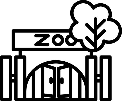 Zoo Vector Icon Design 23501454 Vector Art at Vecteezy