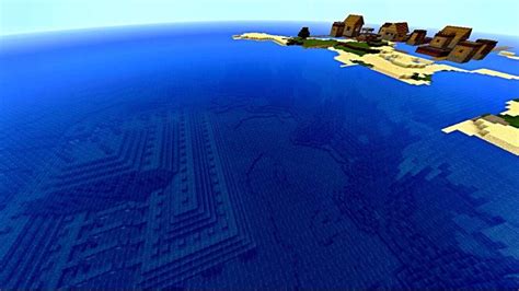 OCEAN MONUMENT / SURVIVAL ISLAND VILLAGE SPAWN SEED!!! | Minecraft Amino