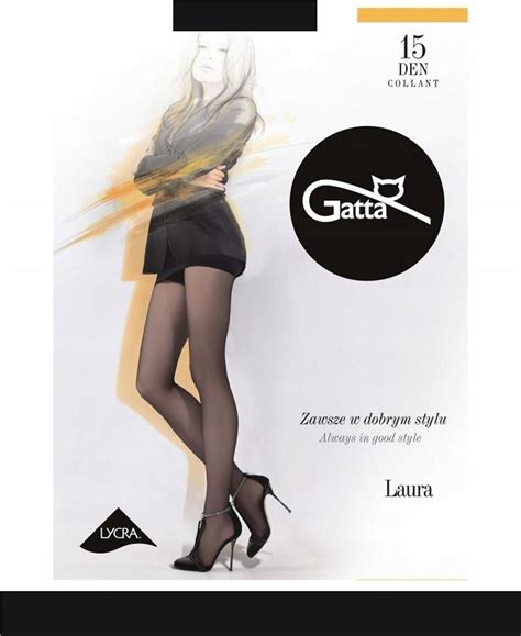 GATTA LAURA 15 Rajstopy Damskie Wz 00 5 XL Nero Ceny I Opinie Ceneo Pl