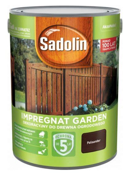 Impregnat Do Drewna Sadolin Garden L Palisander Abud Materia Y