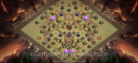 Best Anti 3 Stars War Base Th10 With Link Anti Everything 2023 Town Hall Level 10 Cwl Base