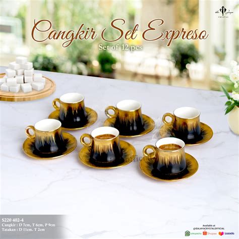 Tea Cup Set – Ida Jaya Crystal