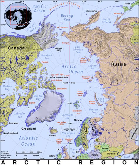 Arctic Public Domain Maps By Pat The Free Open Source Portable Atlas