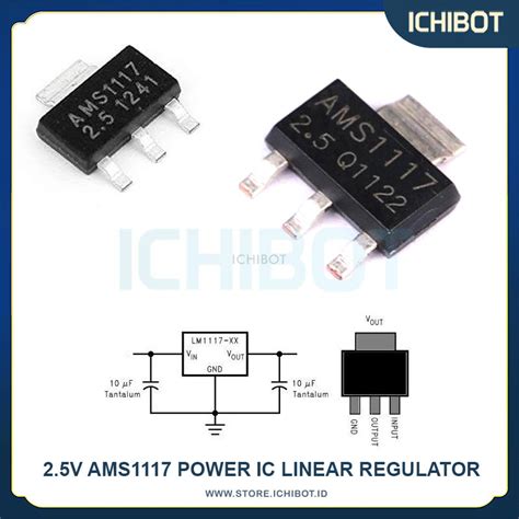 V Ams Power Ic Linear Regulator Ldo Sot Ams Ichibot Store