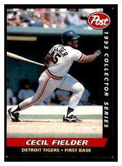 Cecil Fielder 10 Prices 1993 Post Cereal Baseball Cards