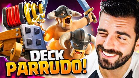 DESTRUIDOR USEI O DECK MAIS FORTE DE SPARKY DO CLASH ROYALE YouTube