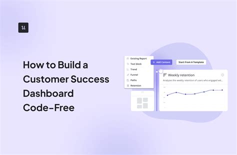 How to Build a Customer Success Dashboard Code-Free