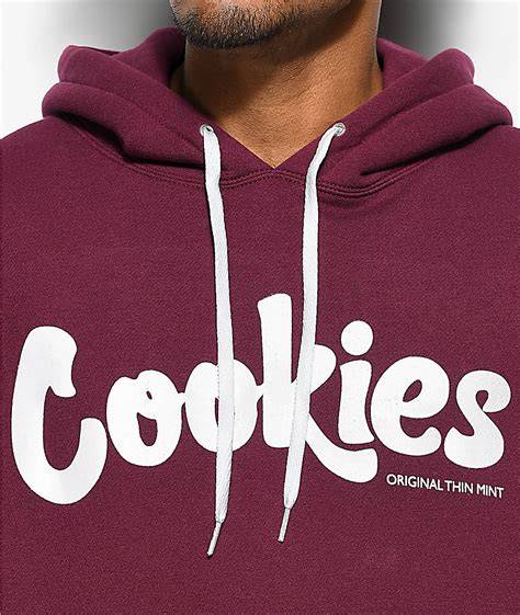 Cookies Thin Mint Burgundy Hoodie | Zumiez